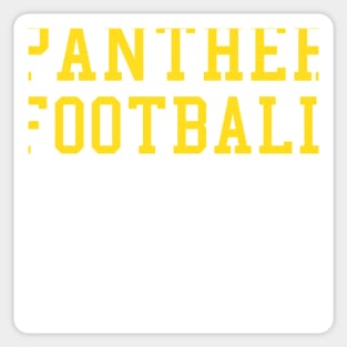 PANTHER FOOTBALL (GOLD) Sticker